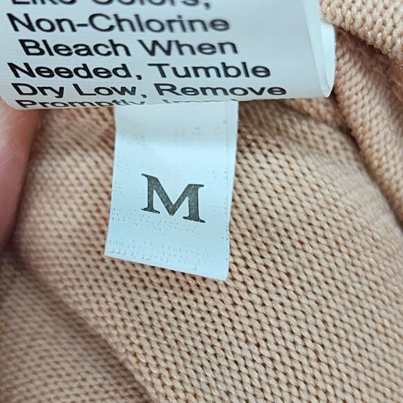 Hipster Row Women’s MEDIUM Pink Boho Duster Cardigan Sweater Open Front Long - Picture 15 of 15